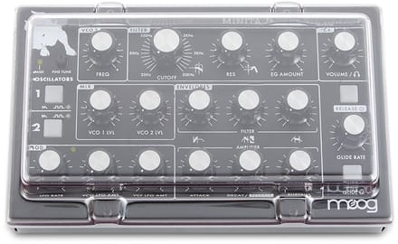 Decksaver Moog Minitaur Cover - Cover voor keyboards