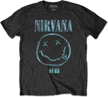 Nirvana - Dumb Mens Tshirt - S - Zwart