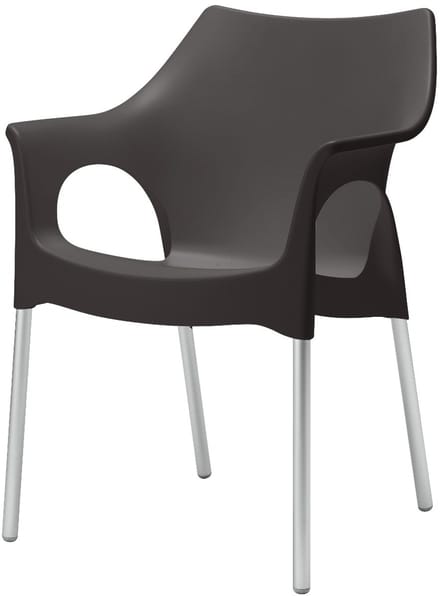 Ola tuinstoel antraciet