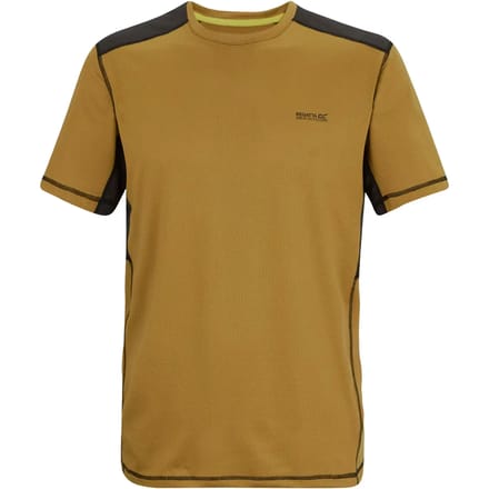 Virda heren T-shirt met korte mouwen en mesh-stof