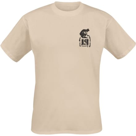 Linkin Park T-shirt - Meteora Spray - S tot 4XL - zand
