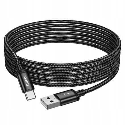 Hoco X91 Radiance USB-C Kabel - 3m - Zwart - Snelladen & Data