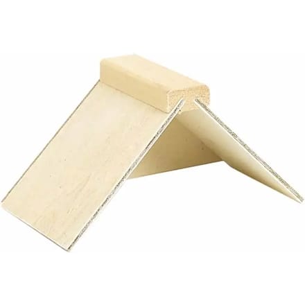 Natural - Zitstok - Duif - Rustplankje Hout 12x23x13cm - 1st