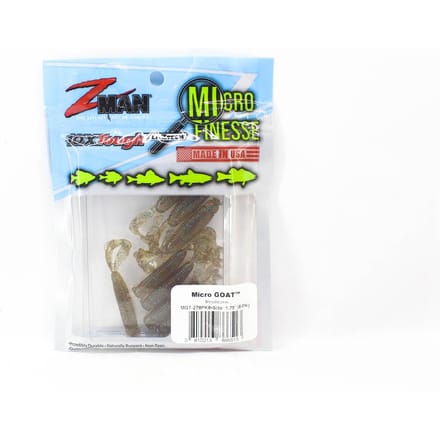 Zman Soft Lure Micro Geit 1,75 Inch 8/Pack Bloedworm (6513) white