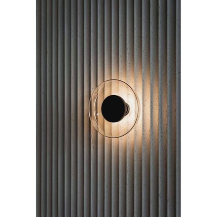 MARSET LED wandlamp Aura, Ø 18 cm, aan/uit, koper