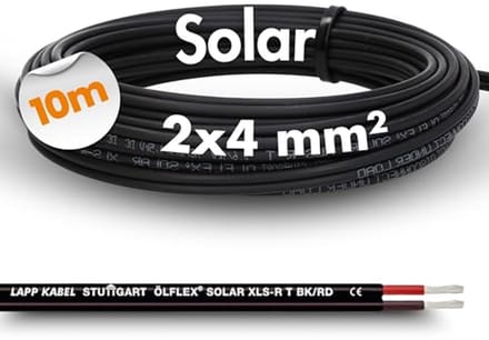 Zonnecable 10 meter 2x4mm²