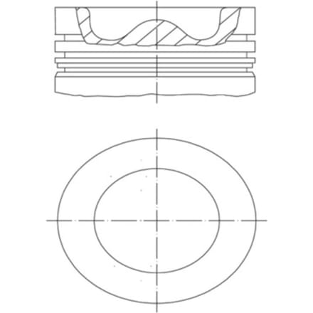 Zuiger MAHLE 011 PI 00109 000