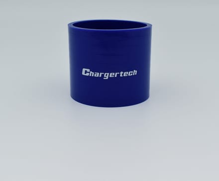 Rechte koppelstukken silicone - Blauw, 89mm