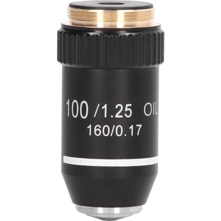 Microscoop Objectieflens Vervanging 100X Vergroting Hoge Kracht Lens 20.2mm Interface