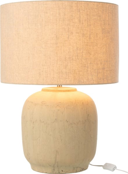 J-Line lamp Mia - keramiek/terracotta - beige - large