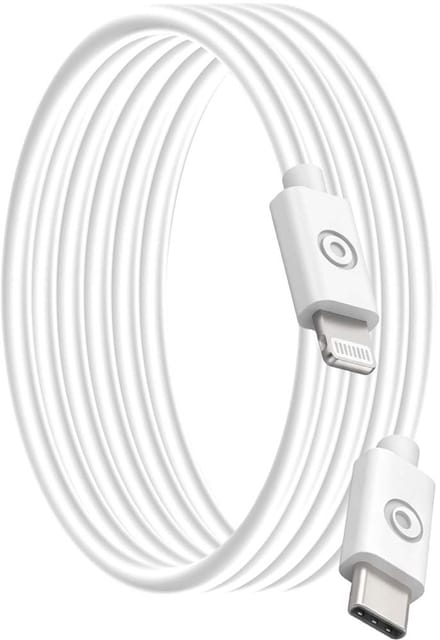 Bigben Connected, USB-C naar Lightning Oplaadkabel 3A - 1.2m, Wit