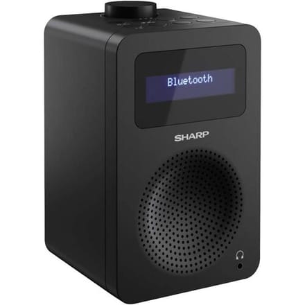 Sharp DR-430(BK) Tokyo Digitale DAB+ - FM radio met Bluetooth - zwart
