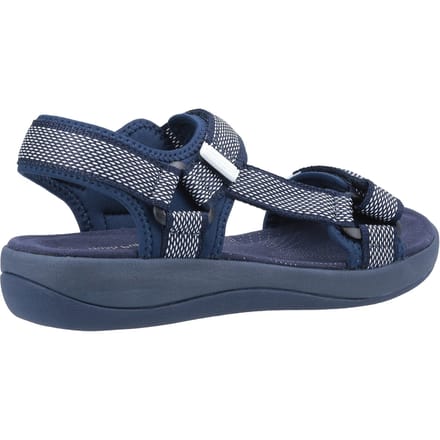 Hush Puppies Dames/dames Sara-kwartaalsandalen (Marine)