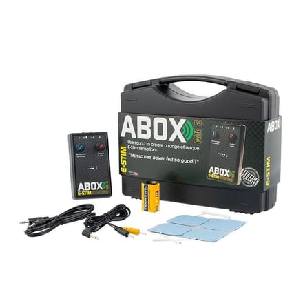 E-Stim Systems - A-Box Series 2 – Audio Electrosex Powerbox – Zwart