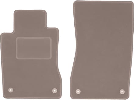 Beige voormatten voor: Mercedes CLS C219 sedan (2004-2010)