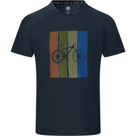 Dare2B Heren Tech II T-shirt met korte mouwen en grafische print