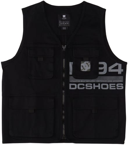 Dc Shoes Static 94 Vest Zwart L Man