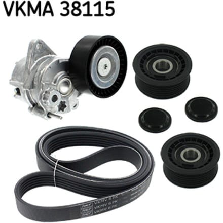 Poly V-riemset (met poelies) SKF VKMA 38115