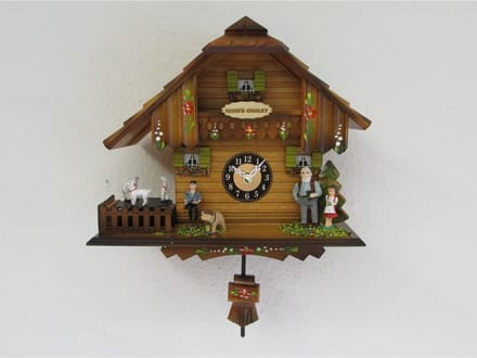 Engstler - 02233 QPT - Wandklok met slinger - Quartz