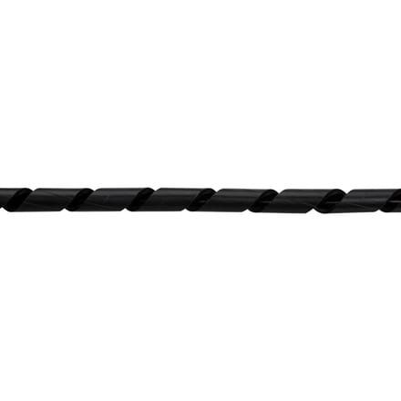 Conex Zwarte Spiraalkabel Wikkel 4-10mm 25M Rol - CG010102 [25 Meter]
