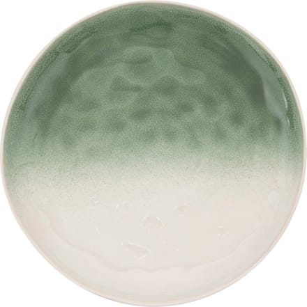 Secret de Gourmet Mala Plat bord Ø27cm - Set van 6 stuks - Wit/Groen