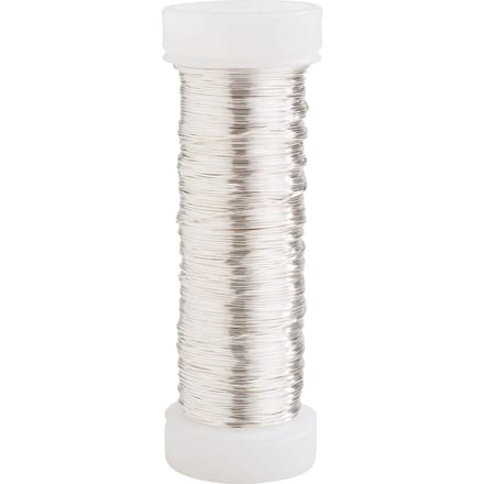Koperdraad, Ø 0,30 mm, 50 m - Zilverkleurig
