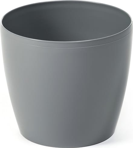 Lamela Pot Magnolia Ø 25 cm H 22 cm Grijs Hoogglans