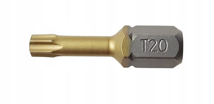 STALCO Torx 20x25 Titanium Bit - 1/4" - S2 Staal