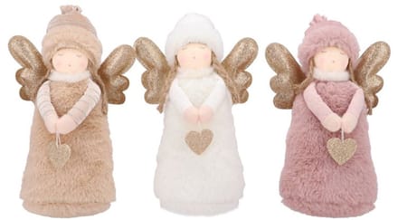 Loulou cozy sand standing angel ass 5x6x13cm - set van 3