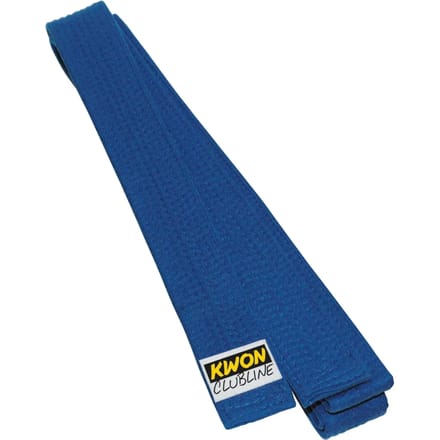 Budō blauwe zachte riem Kwon