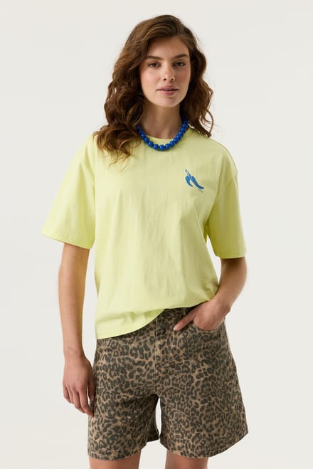 Yezz t-shirt lichtgroen