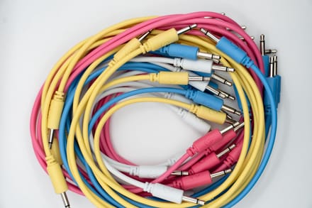 Bowl Modular - Combo-pack van 20 patchkabels voor eurorack - recht - 15, 30, 45 en 60 cm