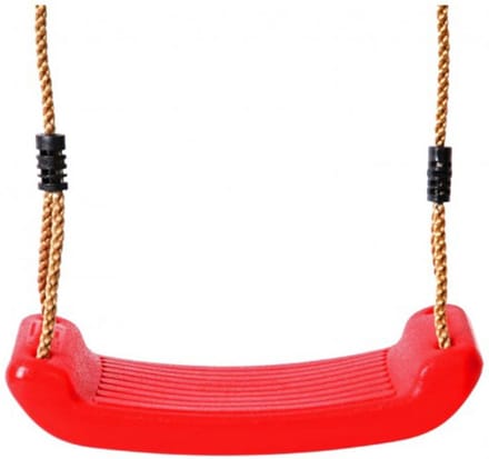 Swing King schommelzitje kunststof 43cm - rood