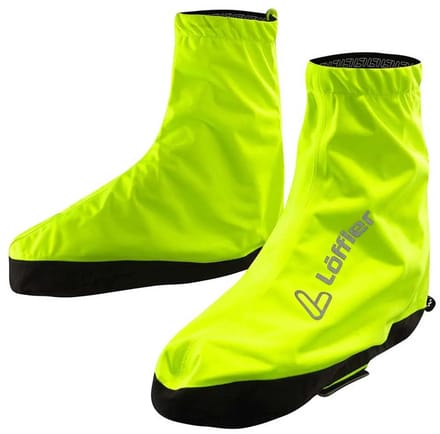Loeffler overschoenen Cycling Overshoes GTX Active - Neon geel
