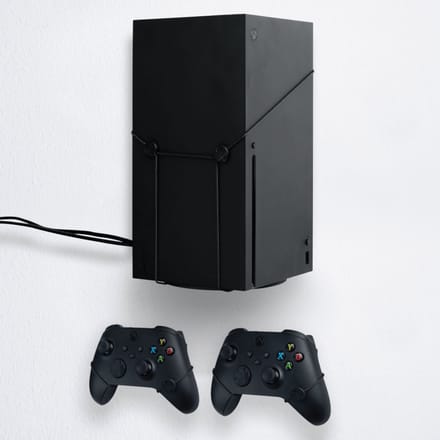 Floating Grip Xbox Series X Wall Mount Standard Bundle - Black - Miscellaneous Accessoires voor spelconsole - Microsoft Xbox Series X