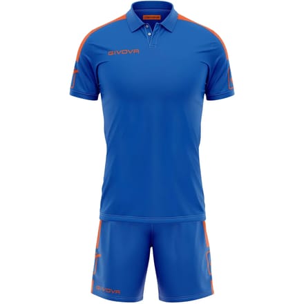 Polo en short set Givova Play