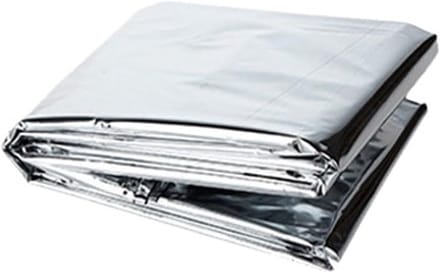 Nooddeken Set - Survival Dekens - Buiten Overleven - Wind- en Waterdicht - 2 Stuks 1.3x2.1m - Zilver