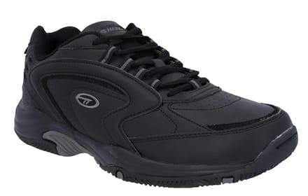 Hi-Tec Blast Lite Wide Polyurethaan Heren Zwarte Sneakers