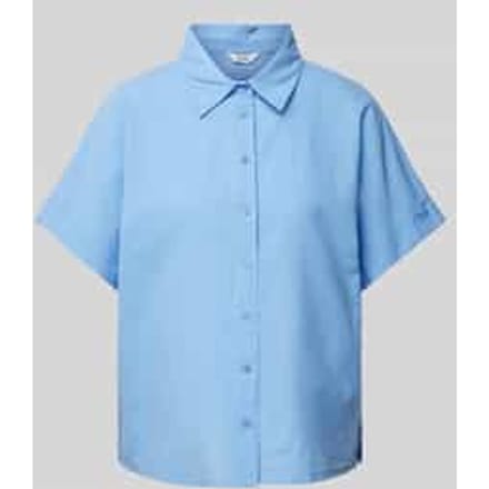 Overhemdblouse met 1/2-mouwen, model 'Katin'