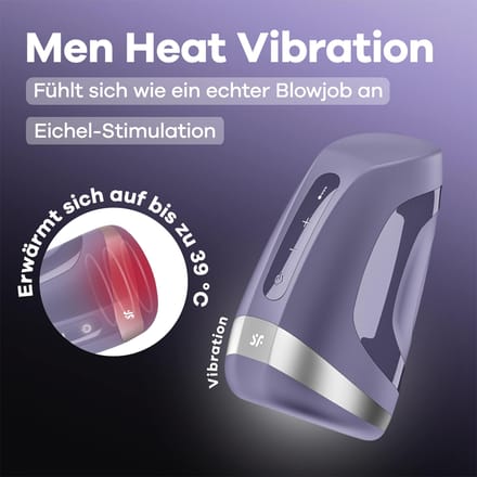 Satisfyer 'Men Heat Vibration' - verwarmend