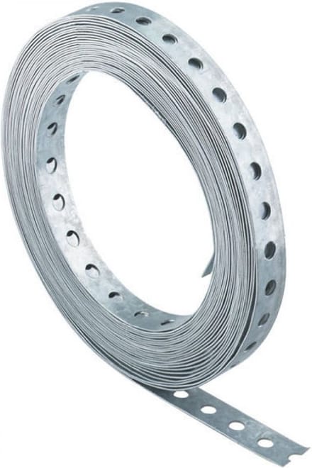 Montageband staal verzinkt Ø 6,5 x 17 mm - 10 mtr.