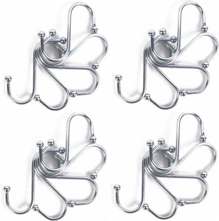 Benson S-haken / ophanghaken - 20-delig - van metaal - 70 mm