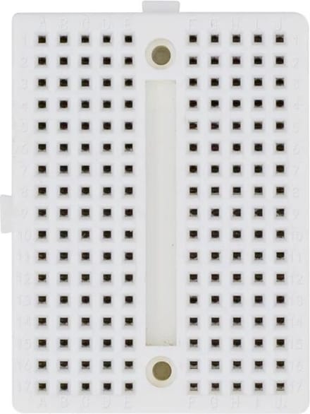 OTRONIC® Mini Breadboard 170 gaats voor prototyping Wit (connect)