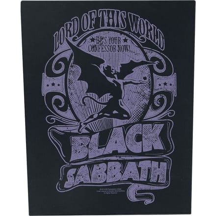 Black Sabbath Lord Of This World Unisex Embleem - Neutraal - Standard