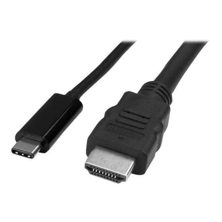 StarTech.com USB-C Aan HDMI AV / multimedia paneel Cable 1M