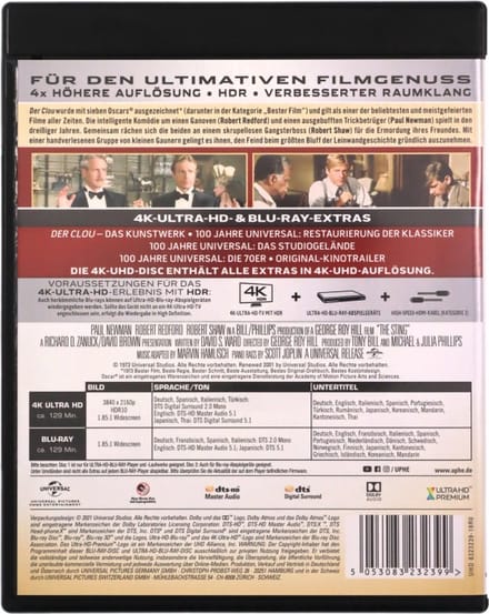 PLAION 1185645 film en Video Blu-ray Duits, Engels