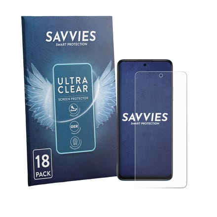 Savvies - Screenprotector voor Huawei Nova Y74 - Folie Beschermfolie transparant 18 Stuks