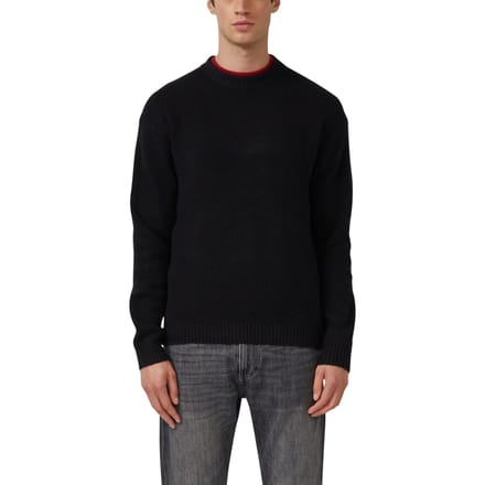 s.Oliver  Pullover Black Taglia: M | Maglioni a maglia Outlet | Uomo | Nero