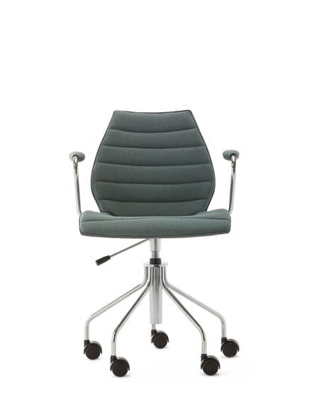Kartell Maui Soft draaistoel - groen