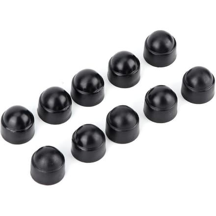 10 stuks 15 mm 0,59 inch M8 kunststof zeskantschroeven, moeren, kopkap, afdekking, accessoire
